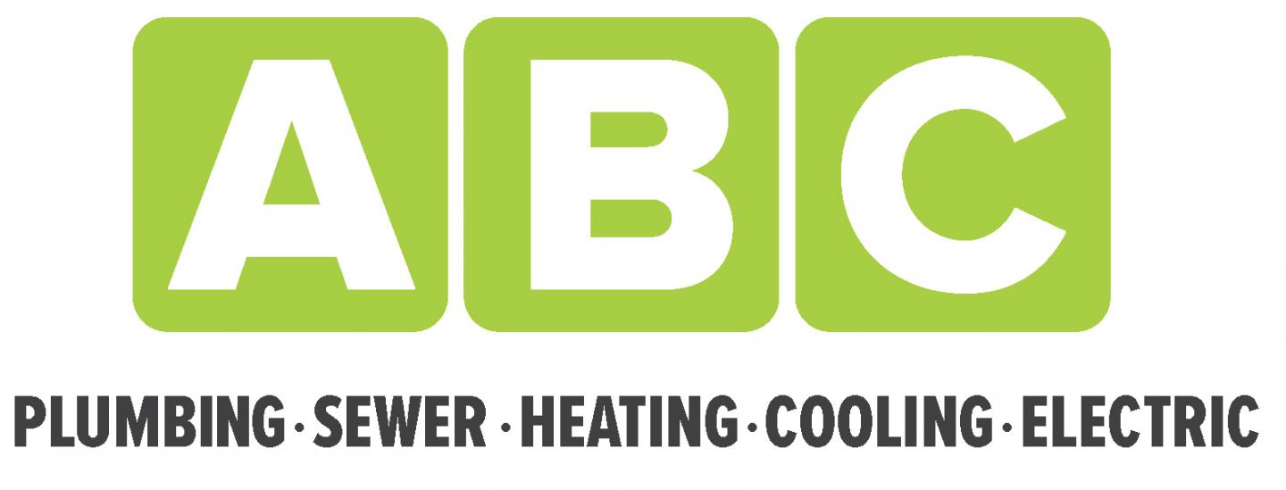 HVAC Contractor  ABC Plumbing, Sewer, Heating, Cooling, and Electric Logo